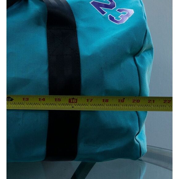 Nike Air Jordan Jumpman Sport Duffel Bag Blue Michael Jordan Strap Bag - Picture 10 of 12